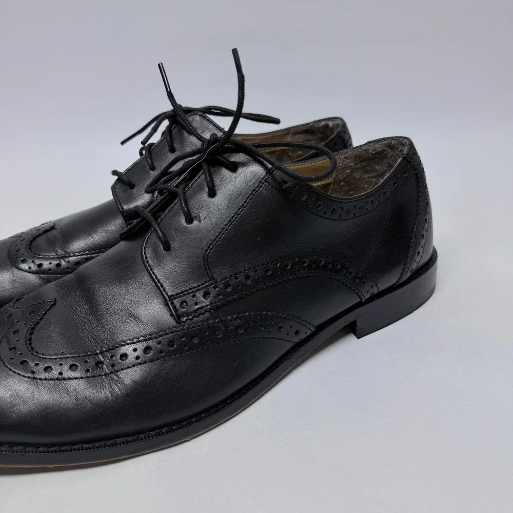 Florsheim black leather